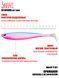 Виброхвосты LJ 3D Series BASARA SOFT SWIM 6.0in (15,24)/PG05 3шт. 140405-PG05 фото 7