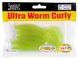 Твистеры съедоб. искусст. LJ Pro Series ULTRAWORM CURLY 4,0in (10.16)/S15 5шт. 140214-S15 фото 3
