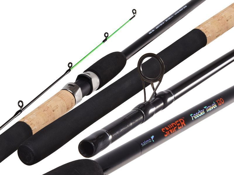 Вудилище фідер. Salmo SNIPER FEEDER TRAVEL 120 90/3.60 (3 tips) 4096-360 фото