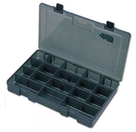 Коробка пластик. Meiho VERSUS VS-3045 (чорний напівпрозорий) 41,0 х 26,4 х 4,3см VS-3045-B фото