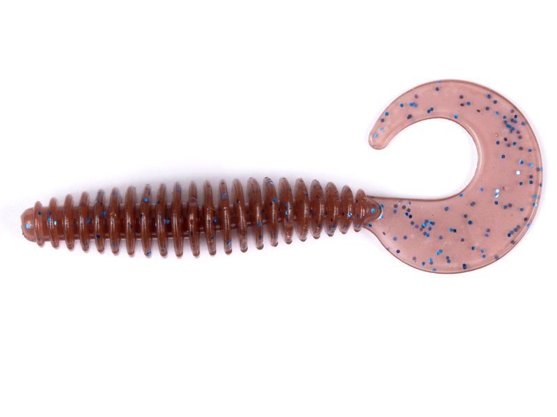 Твистеры съедоб. искусст. LJ Pro Series ULTRAWORM CURLY 4,0in (10.16)/S19 5шт. 140214-S19 фото