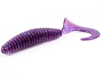 Твистеры съедоб. искусст. LJ Pro Series ULTRAWORM CURLY 4,0in (10.16)/S63 5шт. 140214-S63 фото