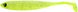 Силікон Lucky John Makora Shad Tail 3D 4in (6шт) в формі класичного виброхвоста (колір 103) (140408-006) 140408-006 фото