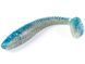 Віброхвіст Lucky John Tioga Fat 4,5 Chrystal Blue 4шт (140147-T05) 140147-T05 фото