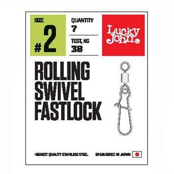 Вертлюги c застеж. LJ Pro Series R-S FASTLOCK 014 10шт. LJP5101-014 фото