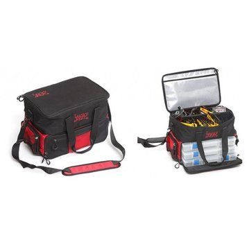 Сумка рыболовная Lucky John с коробками (2шт.) Advanced tackle bag 38х25х29 (LJ-107) LJ-107 фото
