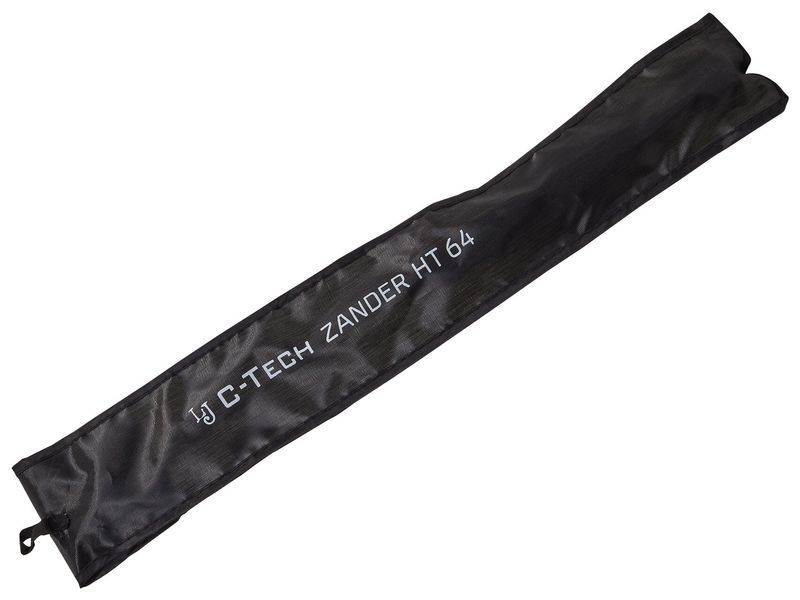 Вудка зимова розбірна Lucky John C-Tech ZANDER HT (графіт) 64см (LJ109-02) LJ109-02 фото