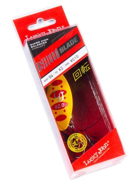 Блешня оберталка з борідкою Lucky John SHELT BLADE 02 вагою 9 г (колір 10) (LJSB02-010) LJSB02-010 фото