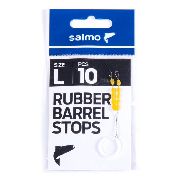 Стопоры Salmo RUBBER BARREL STOPS L / 0,25-0,4мм S900-003L фото