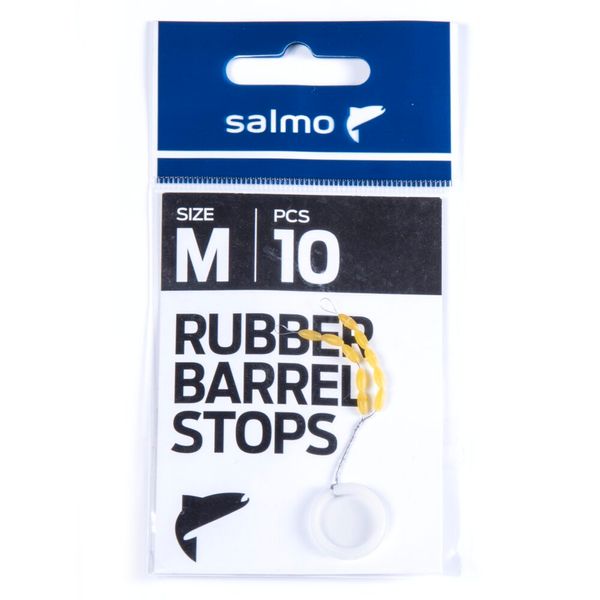 Стопоры Salmo RUBBER BARREL STOPS M / 0,15-0,30mm S900-002M фото