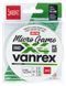 Шнур плетёный Lucky John Vanrex MICRO GAME х4 BRAID Fluo Green 125/006 LJ4115-006 фото 1