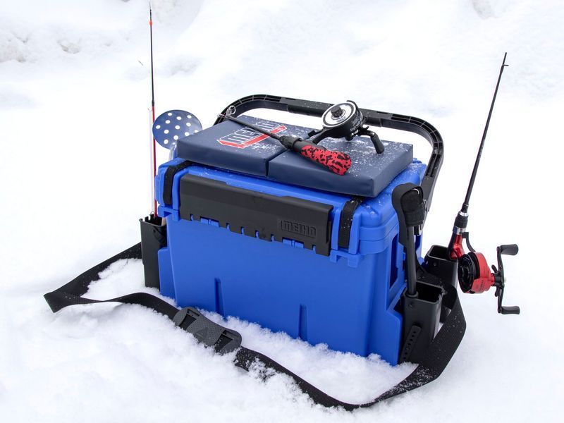 Ящик рибальський зимовий Meiho BUCKET MOUTH BM-7000W Blue 475x335x320 BM-7000W-BLUE фото
