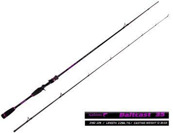 Удилище каст. Salmo Sniper BAITCAST 35 2.29 2182-229 фото