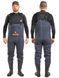 Полукомбинезон заброд. Norfin SHADOW NEOPRENE BOOTFOOT р.42-M с сапогами резина 83500-42-M фото 3