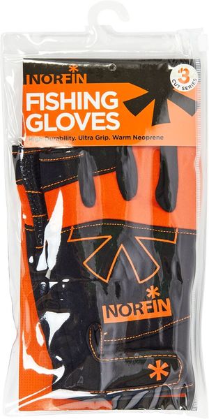 Рукавички Norfin Grip 3 Cut Gloves p.M Сірий\Помаранчевий (703073-02M) 703073-02M фото