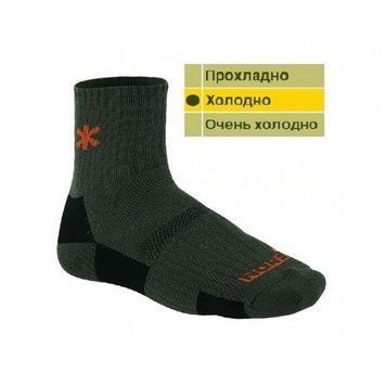 Шкарпетки Norfin Hunting 742 (низькі) (42-44) Хакі (742-L) 742-L фото