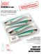 Віброхвости LJ 3D Series BASARA SOFT SWIM 7,5in (19,05)/PG07 4шт. 140417-PG07B фото 3