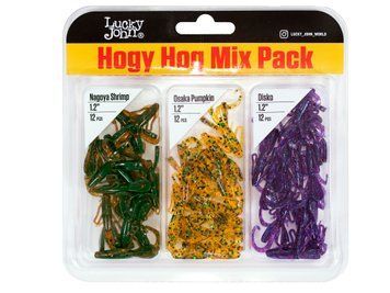 Твістери їстів. LJ Pro Series HOGY HOG 1.2in (03.05) Mix Pack/MIX1 36шт. 140130-MIX1 фото