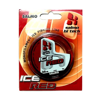 4941-012 Лісочка моно зимова SALMO HI-TECH ICE RED 30м 4941-012 фото