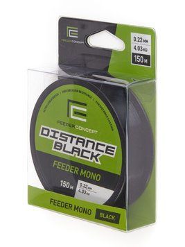 Леска моно. Feeder Concept Distance Black 150/022 FC4001-022 фото
