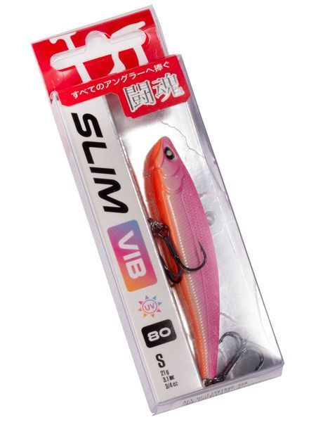 Воблер вертикальний, потопаючий, LJ Pro Series SLIM VIB S 80.00 LJSVIB80-328 фото