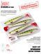 Віброхвости LJ 3D Series BASARA SOFT SWIM 7,5in (19,05)/PG10 4шт. 140417-PG10B фото 2