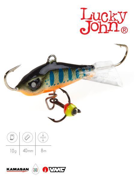 Балансир Lucky John Baltic 10г / 40мм / 103 (інд.уп) (61401-103) 61401-103 фото