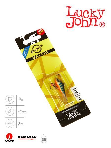 Балансир Lucky John Baltic 10г / 40мм / 103 (інд.уп) (61401-103) 61401-103 фото