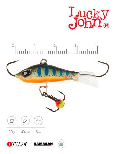 Балансир Lucky John Baltic 10г / 40мм / 103 (інд.уп) (61401-103) 61401-103 фото