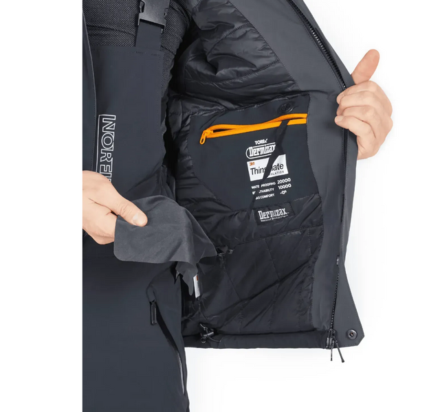 Костюм демисезонный Norfin Rebel Pro Gray 20000мм Dermizax  596/586002-M фото
