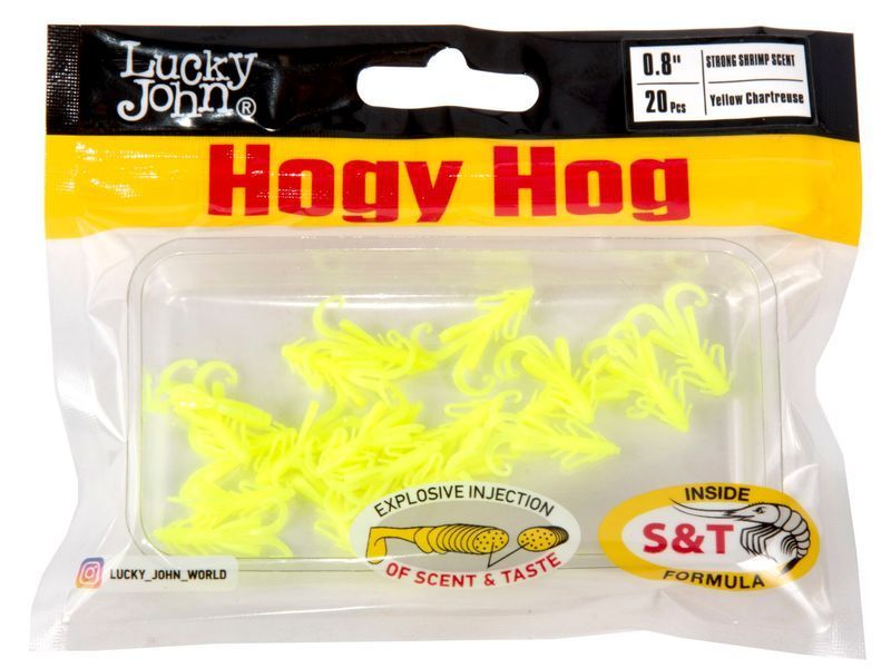 Твистеры съедоб. искусст. LJ Pro Series HOGY HOG 0,8in (02.03)/S88 20шт. 140199-S88 фото