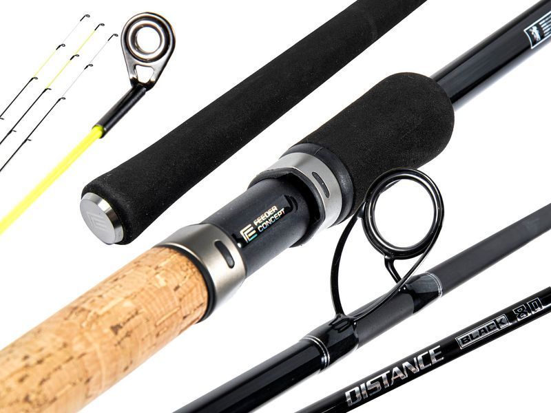 Фідерне вудлище Feeder Concept Distance BLACK 080 3.90 FCDIB080-390 фото