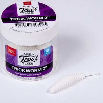 Слаги съедобные искусственные LJ Pro Series TRICK WORM 2,0in (05.00)/026 10шт. 140160-026 фото