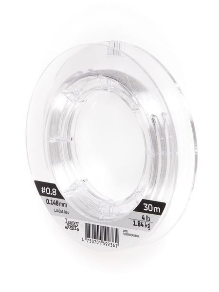 Леска монофильная Lucky John FLUOROCARBON Hard 030/014 LJ4051-014 фото
