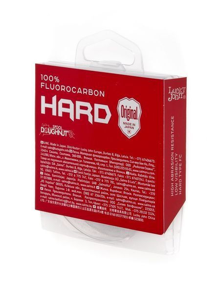 Леска монофильная Lucky John FLUOROCARBON Hard 030/014 LJ4051-014 фото