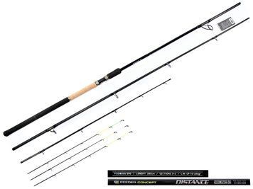 Удилище фидер. Feeder Concept Distance BLACK 100 3.90 FCDIB100-390 фото
