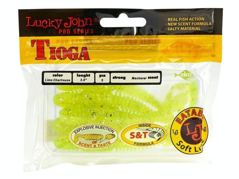 Виброхвосты съедоб. искусст. LJ Pro Series TIOGA 3.9in (10.00)/071 5шт. 140104-071 фото