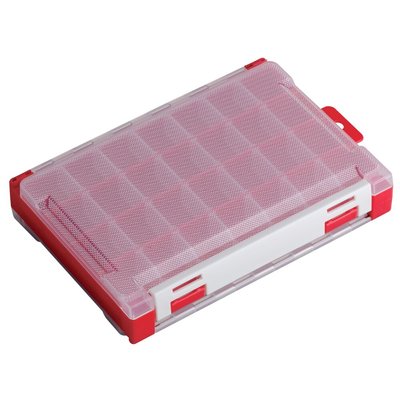 Коробка пластик. двостороння Meiho RUNGUN CASE 1010W (червоний напівпрозор.) 17,5 х 10,5 х 3,8см RUN-GUN-CASE-W-1 фото