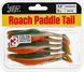Виброхвосты съедоб. искусст. LJ Pro Series ROACH PADDLE TAIL 3.5in (08.89)/G06 6шт. 140180-G06 фото 2