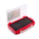 Коробка пластик. двостороння Meiho RUNGUN CASE 1010W (червоний напівпрозор.) 17,5 х 10,5 х 3,8см RUN-GUN-CASE-W-1 фото 2