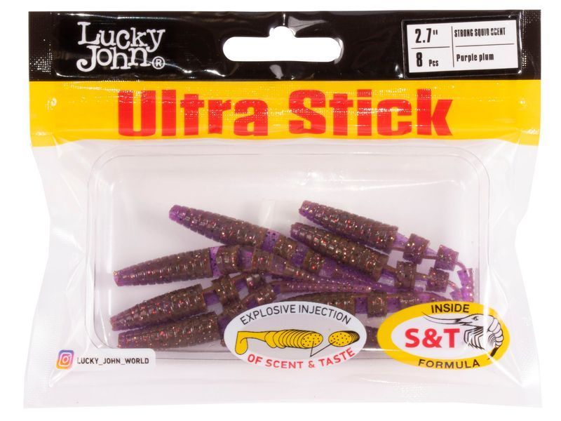 Слаги їстівні штучні LJ Pro Series ULTRA STICK 2,7in (06.80)/S13 8шт. 140206-S13 фото
