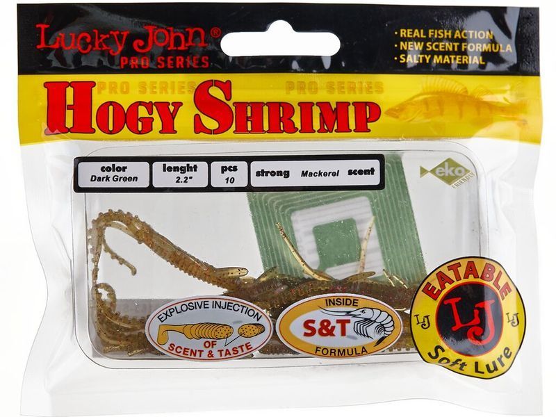 Силікон LJ Hogy Shrimp 2.4in / 60мм / 10шт 140163-SB05 фото