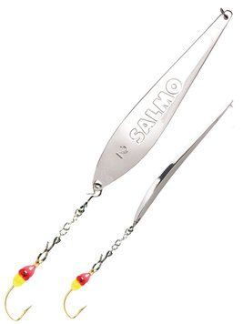 Зимова блешня вертикальна Salmo Lucky John S-2-Z з ланцюжком і крючком 82751-S фото