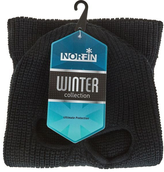 Шапка-маска Norfin KNITTED BL р.L Чорний (303339-L) 303339-L фото