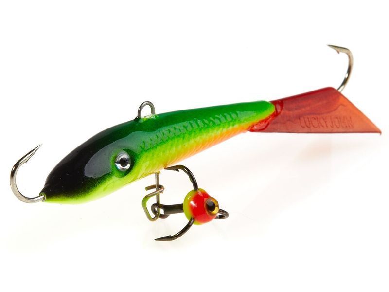 Балансир Lucky John FIN 4 с тр. 60мм/26RT блистер 71413-26RT фото