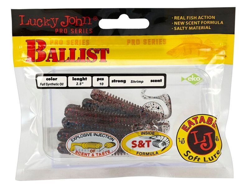 Силікон LJ Ballist 2.5in / 63мм / 10шт 140101-T65 фото